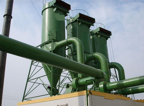 雙塔濕式立窯除塵器